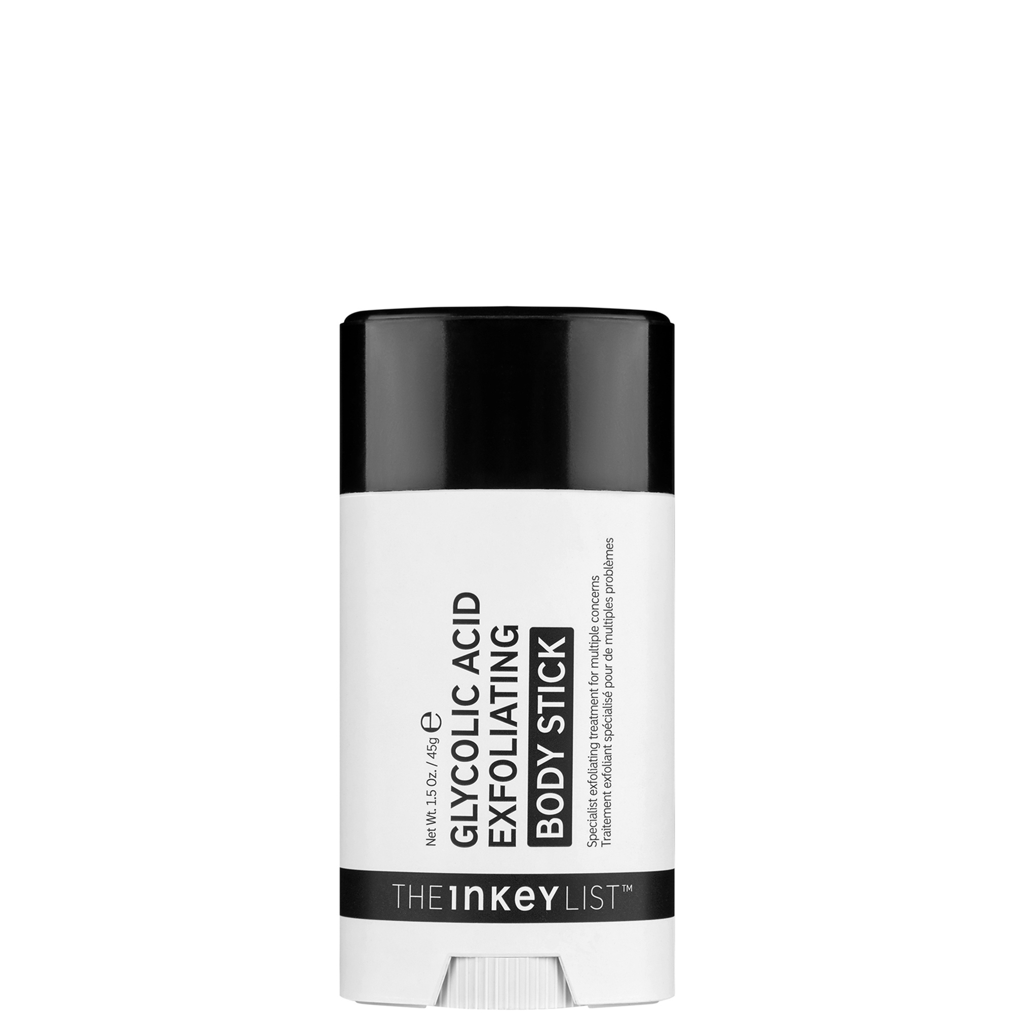 The INKEY List Glycolic Acid Exfoliating Body Stick 45g 