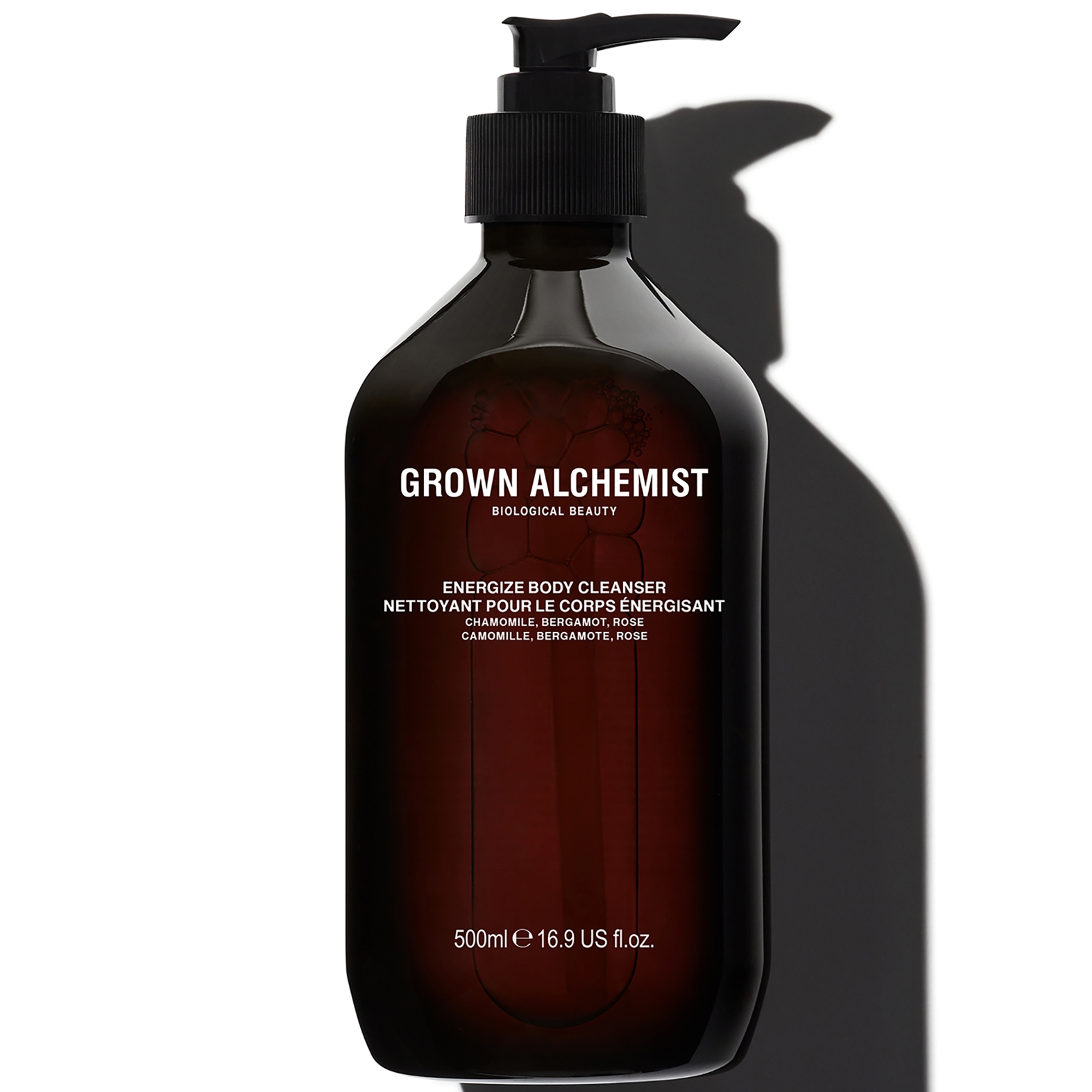 Grown Alchemist Energize Body Cleanser Chamomile, Bergamot + Rose 500ml 1 Grown Alchemist Energize Body Cleanser Chamomile, Bergamot + Rose 500ml