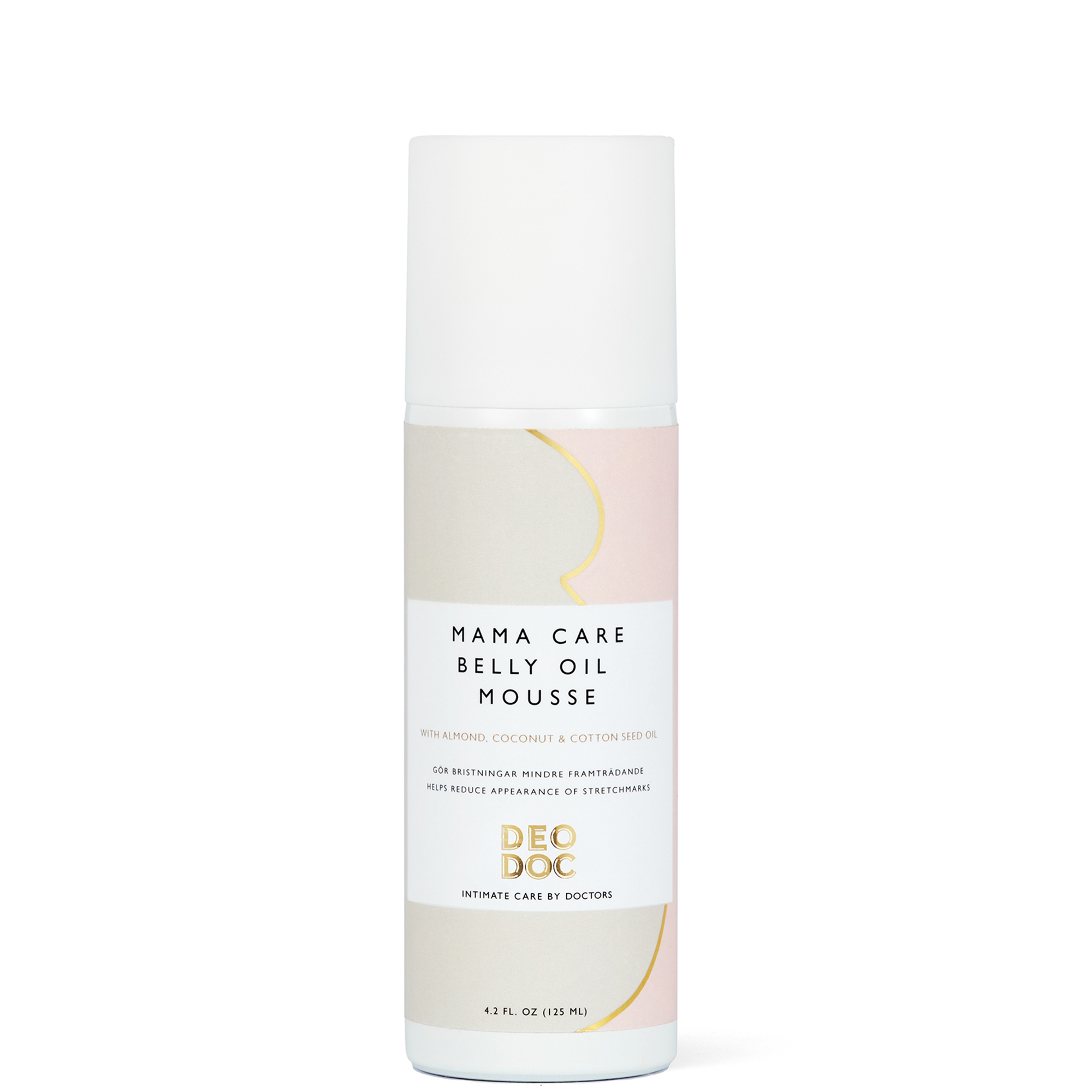 Deodoc Belly Oil Mousse 125ml 1 Deodoc Belly Oil Mousse 125ml