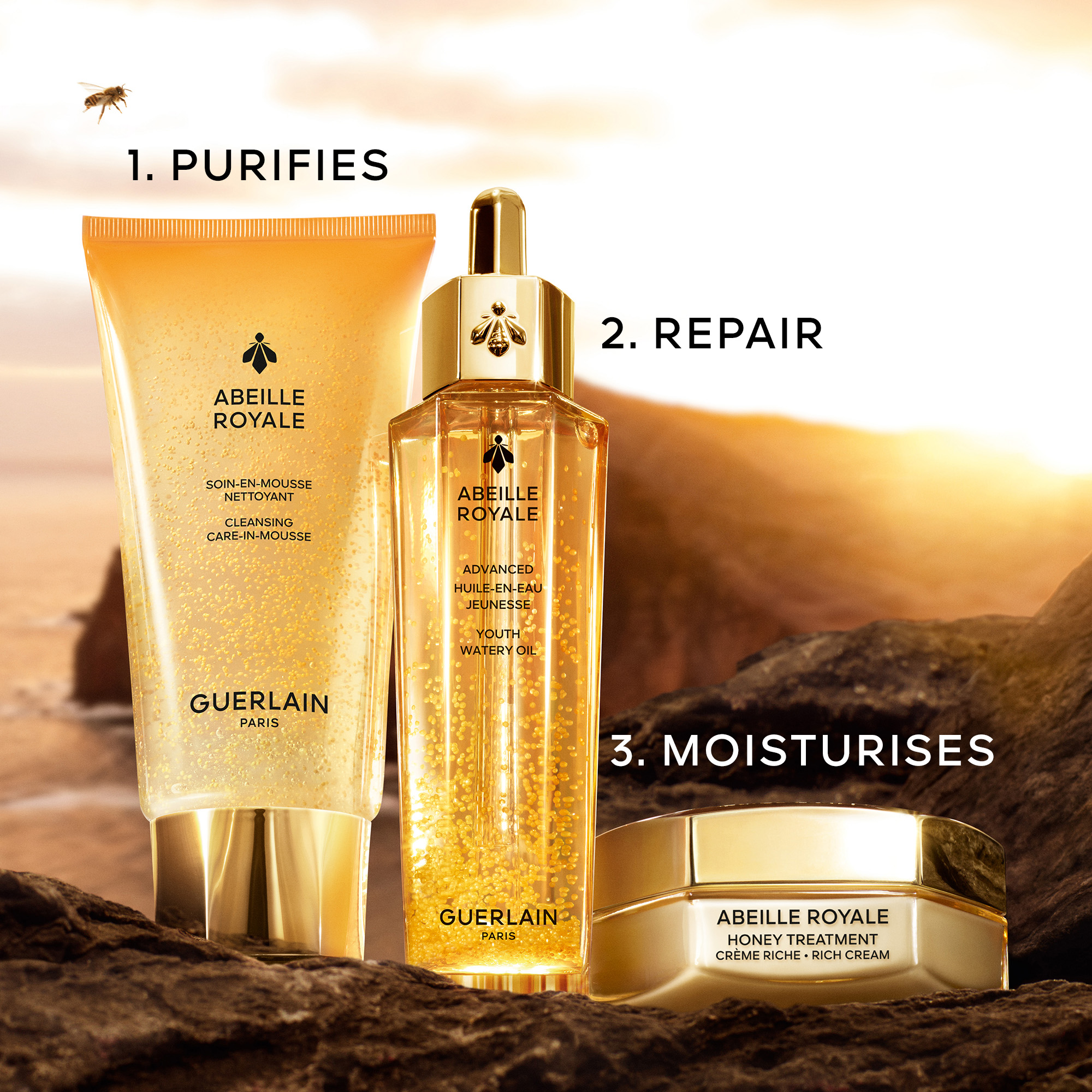 GUERLAIN Abeille Royale Honey Treatment Rich Cream 50ml 18 GUERLAIN Abeille Royale Honey Treatment Rich Cream 50ml