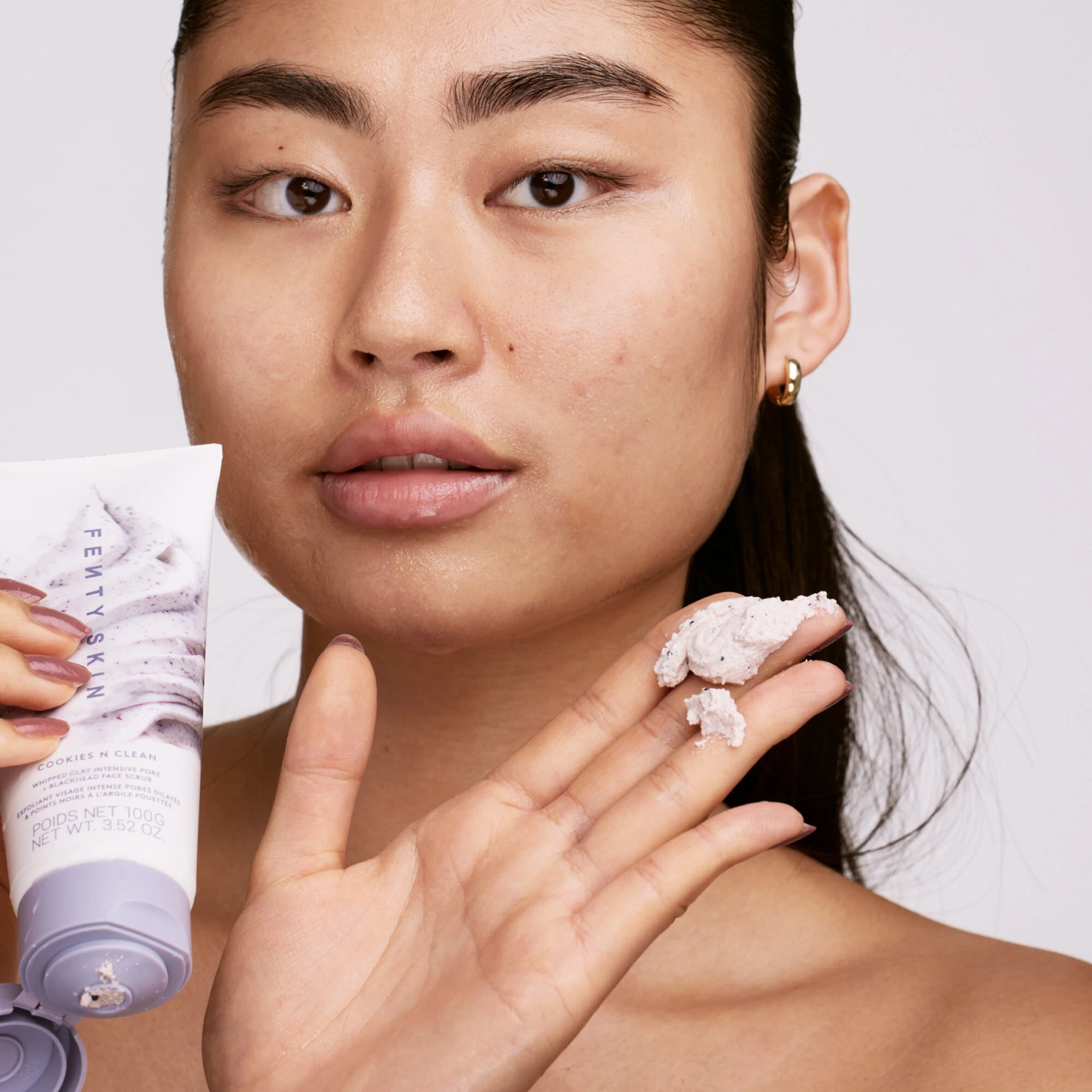 Fenty Skin Cookies N Clean Intensive Pore + Blackhead Face Scrub 100g 9 Fenty Skin Cookies N Clean Intensive Pore + Blackhead Face Scrub 100g