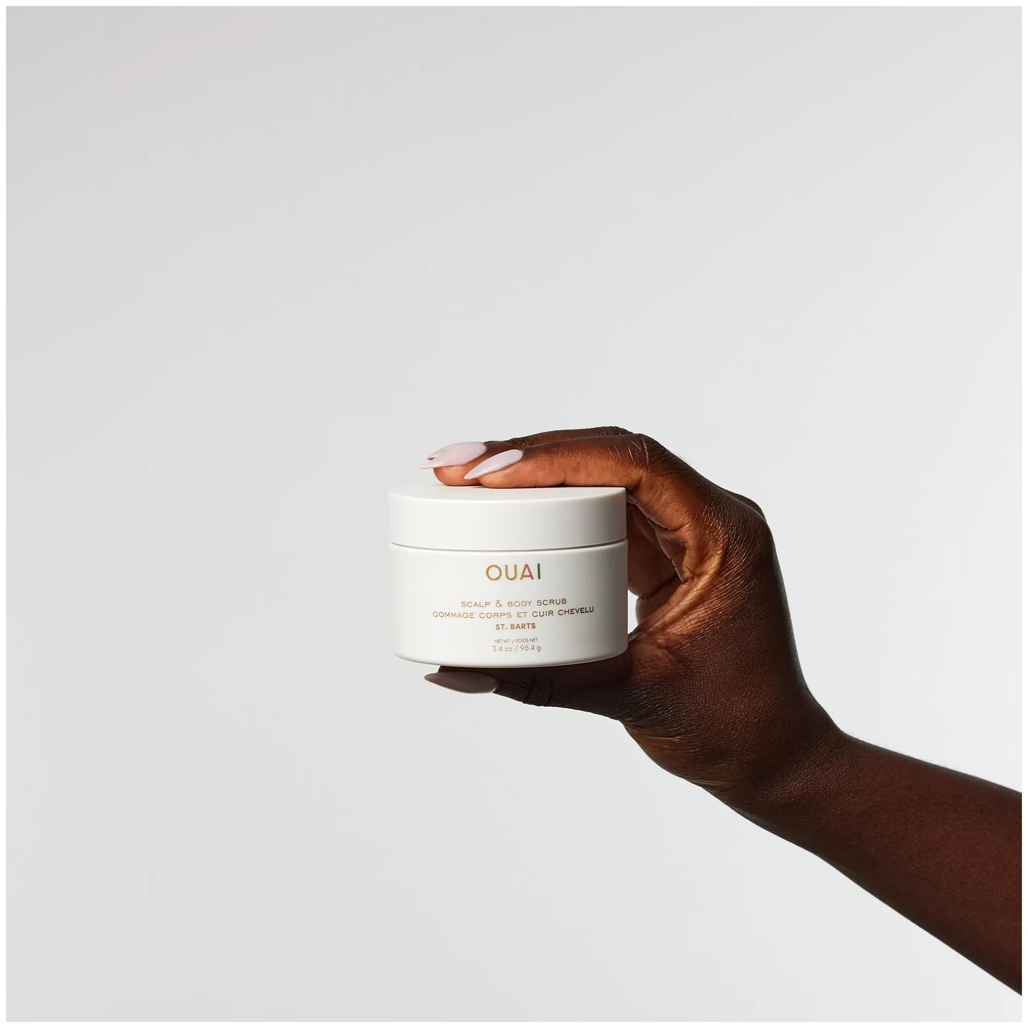 OUAI Scalp and Body Scrub - St Barts - Travel Size 96.4g 7 OUAI Scalp and Body Scrub - St Barts - Travel Size 96.4g
