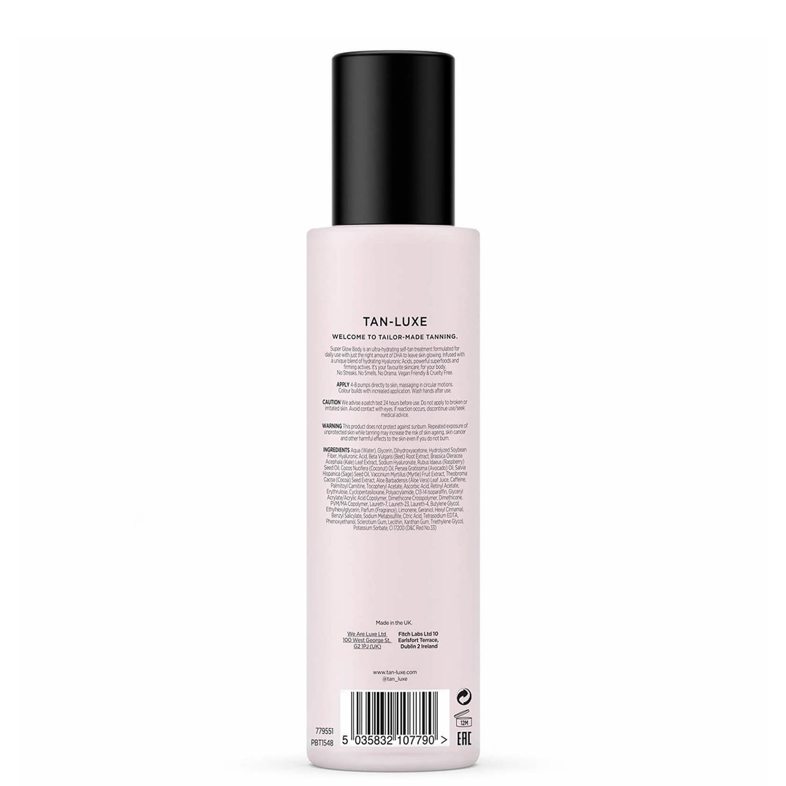 Tan-Luxe Super Glow Body Hyaluronic Self-Tan Serum 150ml 7 Tan-Luxe Super Glow Body Hyaluronic Self-Tan Serum 150ml