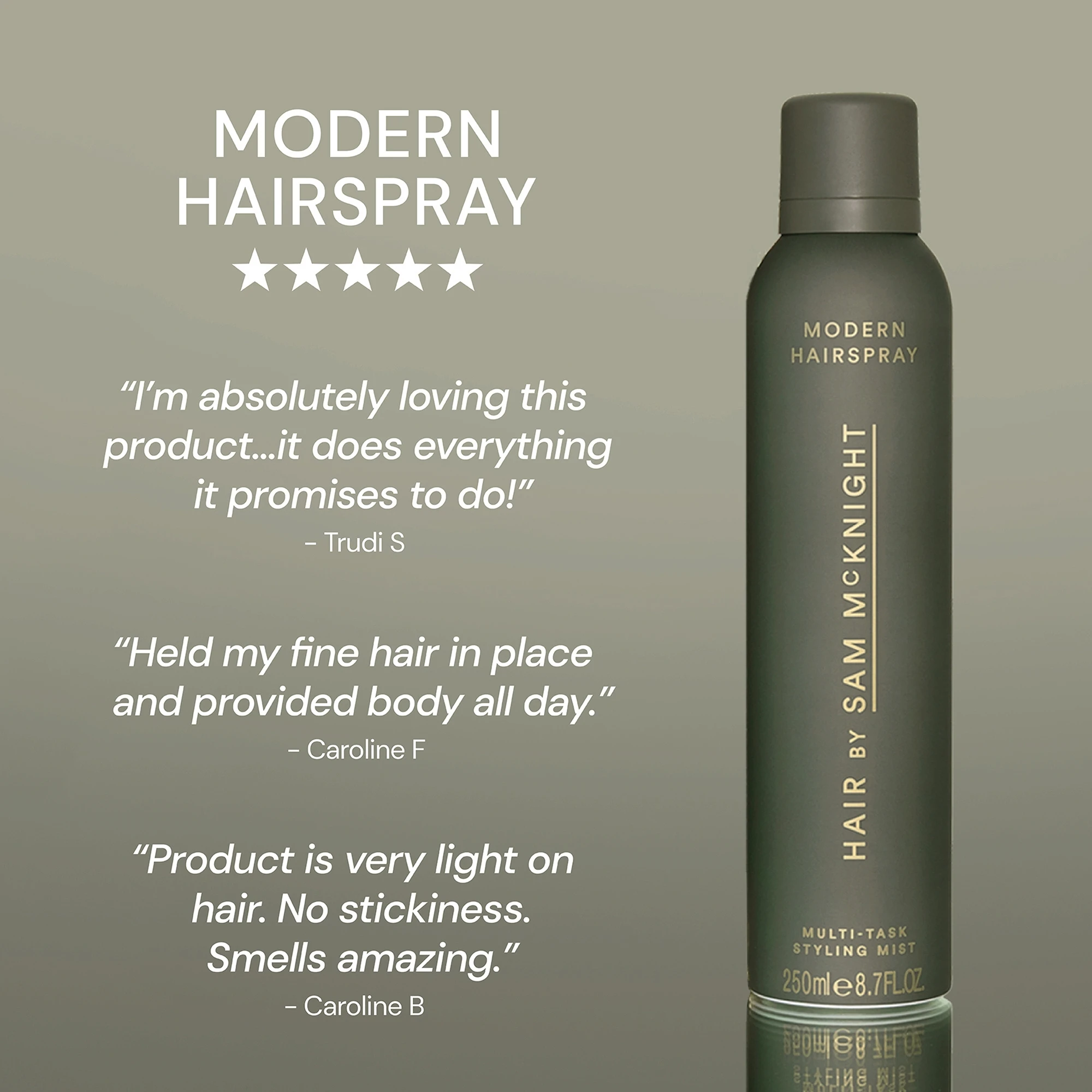 Hair by Sam McKnight Modern Hairspray Multi-Task Styling Mist 250ml 10 Hair by Sam McKnight Modern Hairspray Multi-Task Styling Mist 250ml