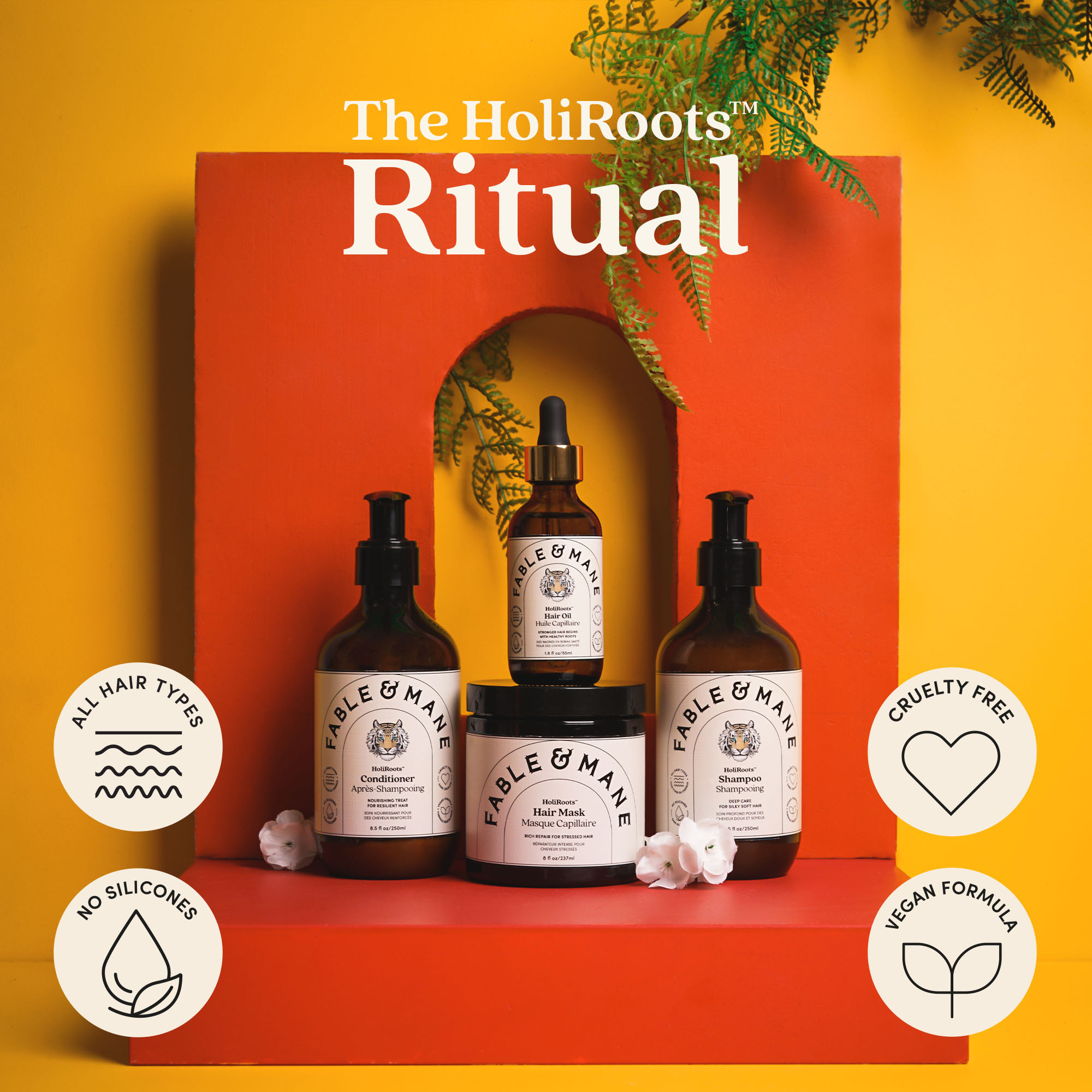 Fable & Mane HoliRoots Good Karma Hair Set 18 Fable & Mane HoliRoots Good Karma Hair Set