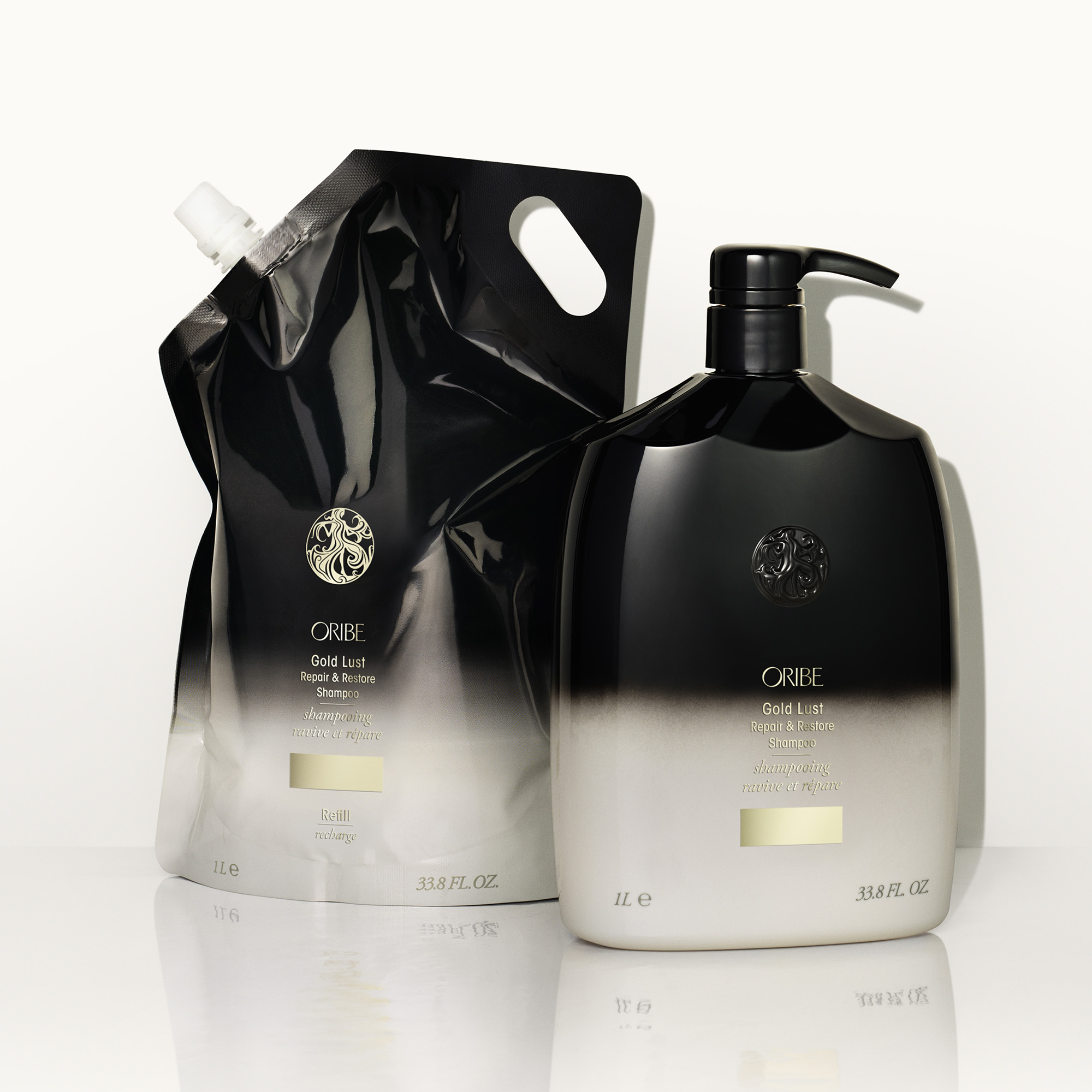 Oribe Gold Lust Repair and Restore Shampoo 1L Refill 10 Oribe Gold Lust Repair and Restore Shampoo 1L Refill