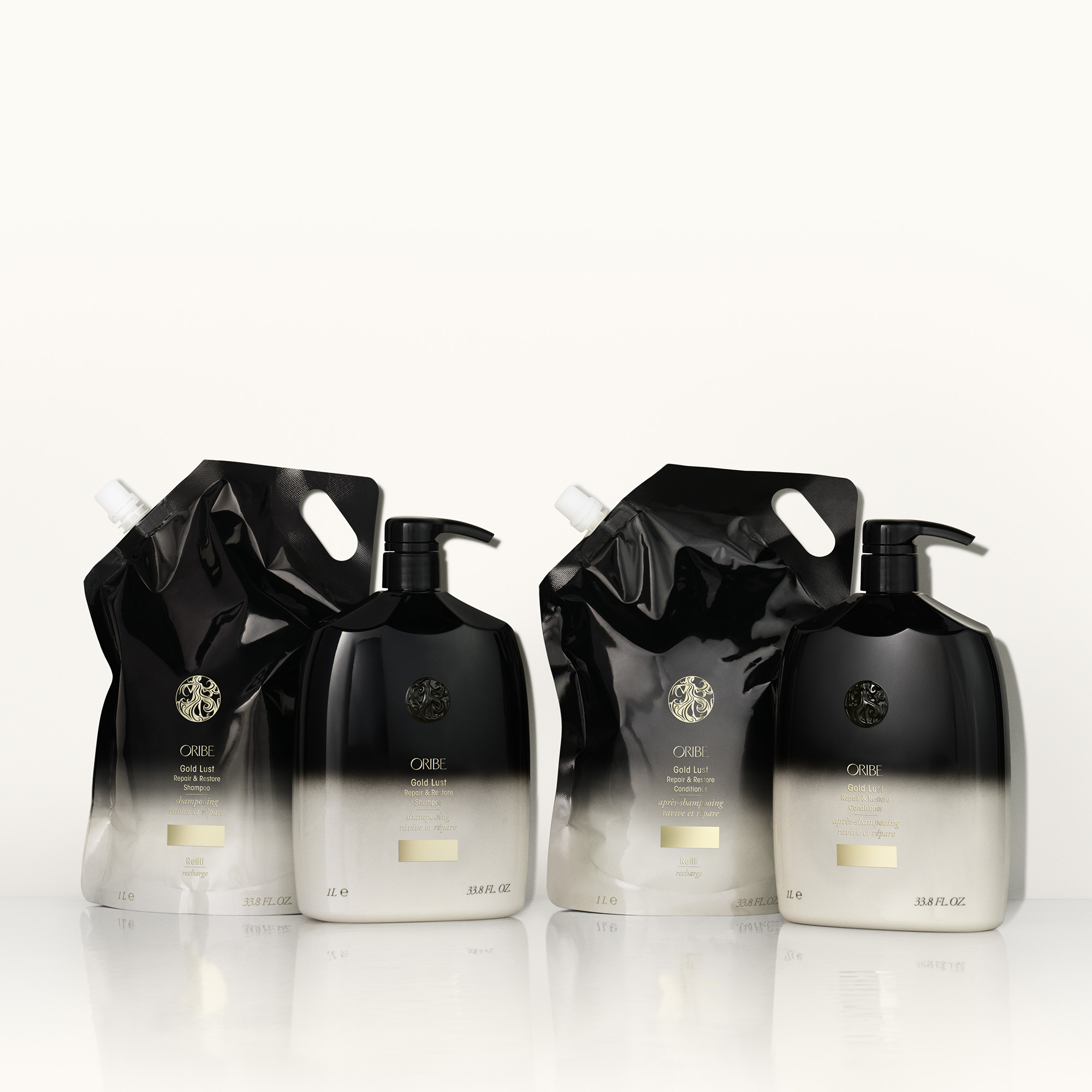 Oribe Gold Lust Repair and Restore Shampoo 1L Refill 12 Oribe Gold Lust Repair and Restore Shampoo 1L Refill
