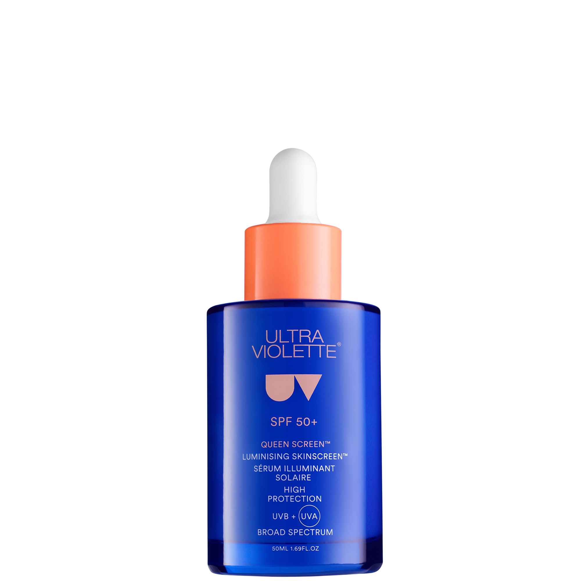 Ultra Violette Queen Screen SPF 50+ Luminising Skinscreen Serum 50ml 1 Ultra Violette Queen Screen SPF 50+ Luminising Skinscreen Serum 50ml