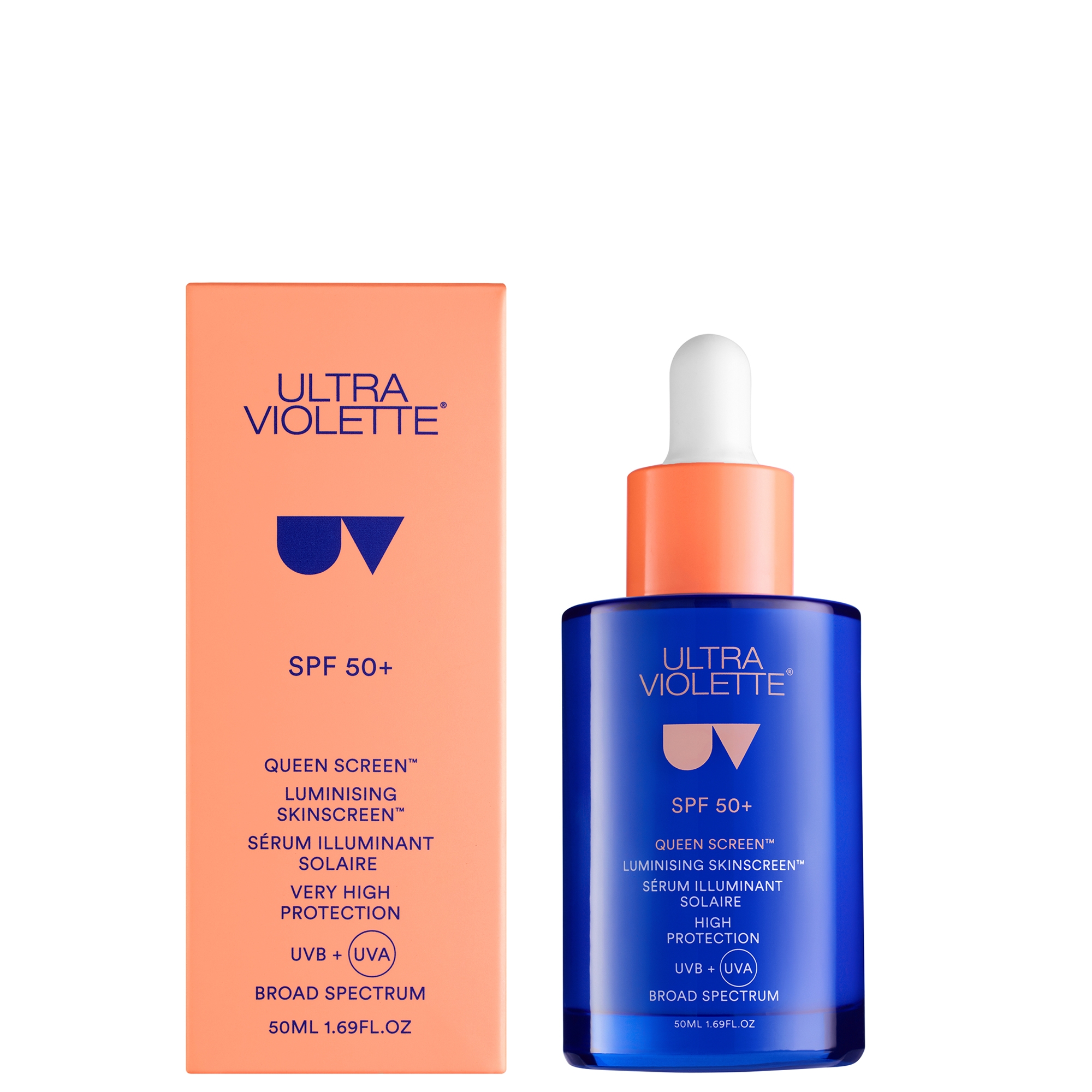 Ultra Violette Queen Screen SPF 50+ Luminising Skinscreen Serum 50ml 13 Ultra Violette Queen Screen SPF 50+ Luminising Skinscreen Serum 50ml