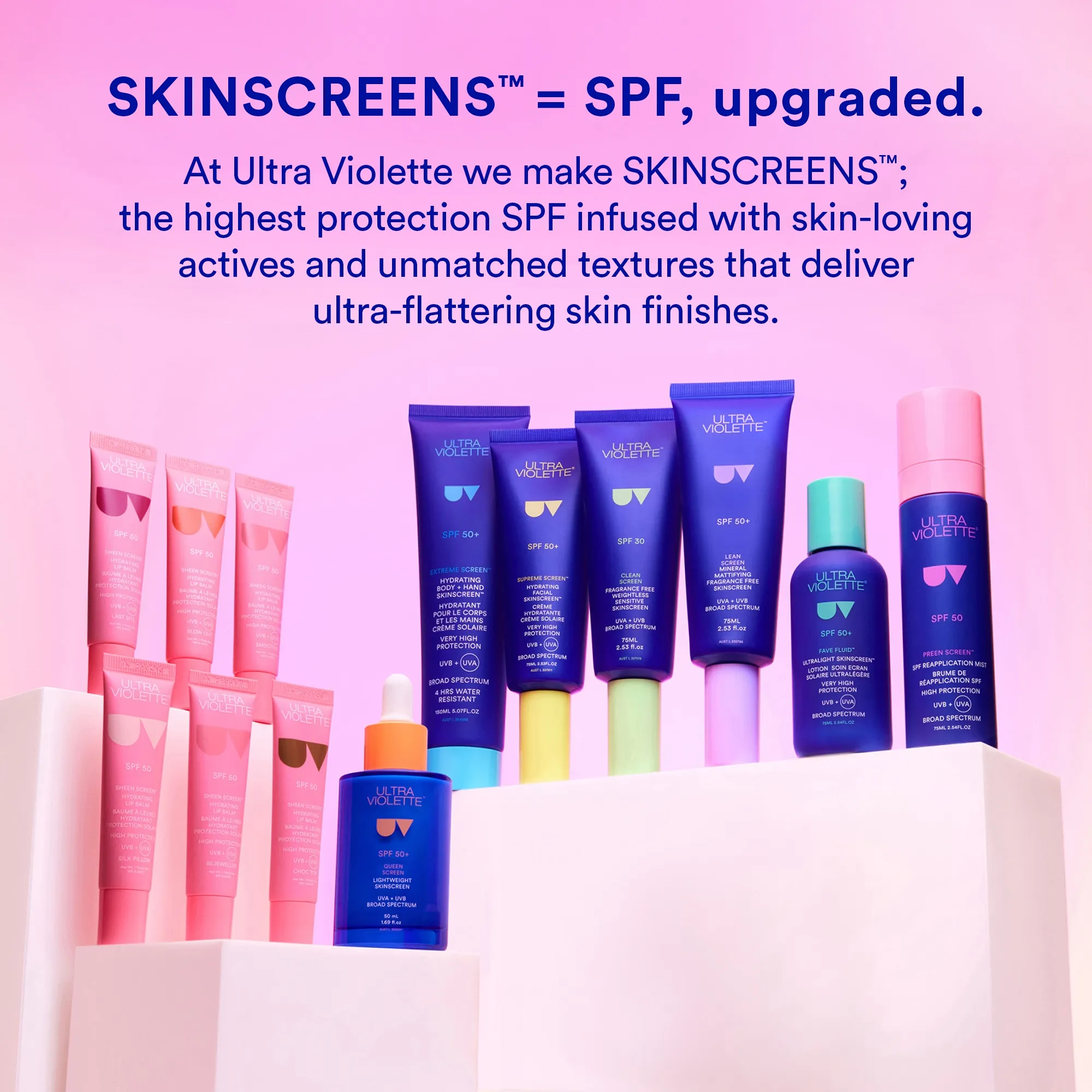 Ultra Violette Queen Screen SPF 50+ Luminising Skinscreen Serum 50ml 17 Ultra Violette Queen Screen SPF 50+ Luminising Skinscreen Serum 50ml